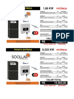 Kits Preços Soollar Distribuidora Validade 09-03-2022