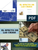 El EFECTO DE LAS CRISIS