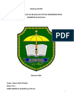 Upaya Mengatasi Globalisasi Untuk Memperkukuh Kehidupan Bangsa