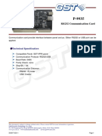 RS232 Communication Card: Technical Specification