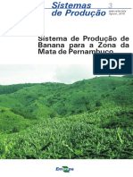 Sistema de Produção de Banana Para a Zona Da Mata de Pernambuco