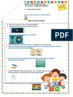 Actividades Cuido Mi Planeta Dia 5 Viernes 28 de Enero