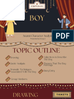 Character Analysis: The Boy