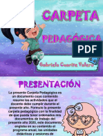 Carpeta Pedagogica - Gabriela Cuarite Valero