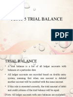 4.3 Trial Balance