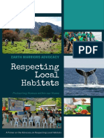 Respecting Local Habitats Advocacy