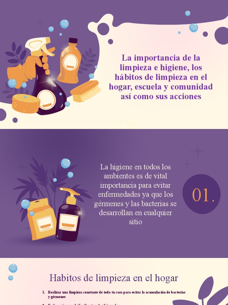 Hábitos De Higiene Pdf