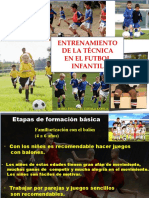 Entrenamiento FUTBOL Con Niños