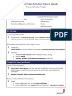Handout Quick Guide - Reflection Point Session Process and Guiding Principles