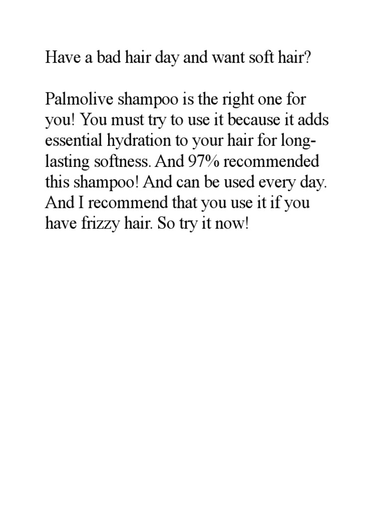 Shampoo Script English 5 PDF