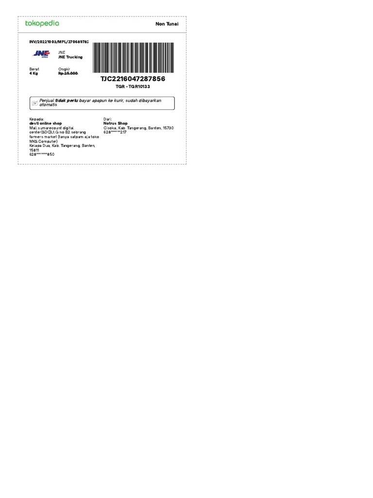 Shipping Label | PDF