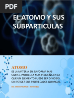 ATOMO Y SUBPARTICULAS