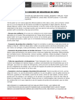 Sesión 06 - Errores Comunes de Seguridad en Obra