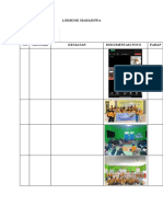 Logbook Mahasiswa & Potret Dewi Kristi