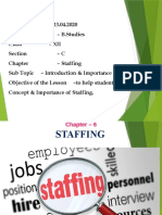 On Staffing