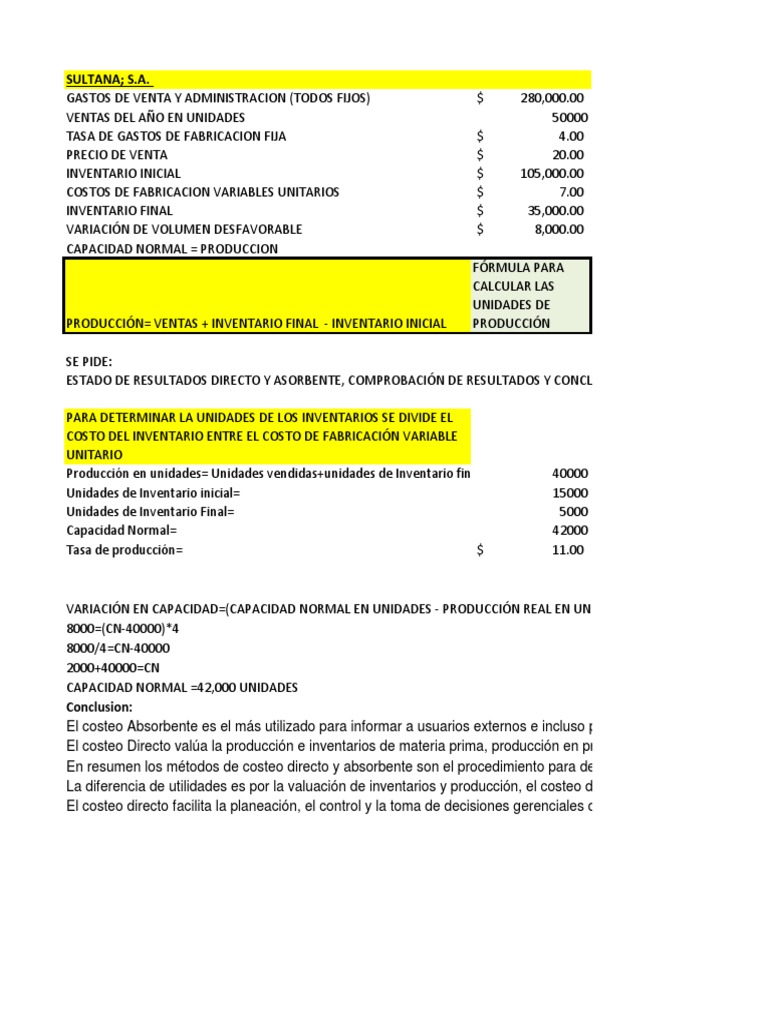 Contabilidad Costeo | PDF | Costo | Inventario