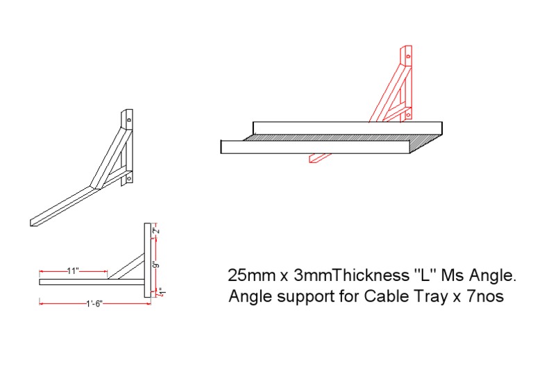 Cable Tray Angle Support PDF