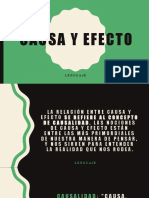 Causa y Efecto