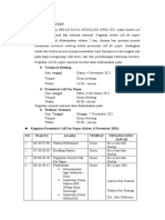 Bentuk Kegiatan-Rundown Presentasi-Fee