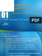 Strategic Marketing Management (TM1)