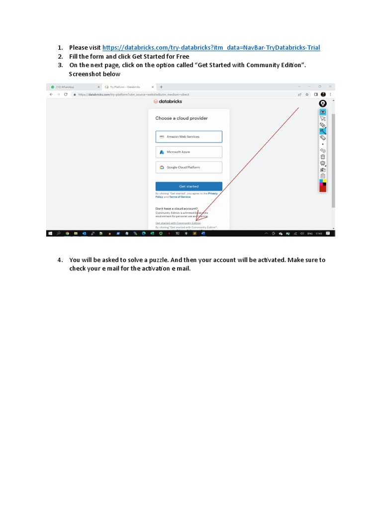 Databricks Community Edition Spark Version