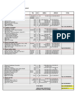 Excel Harga Tanah Bangunan HPP Schedule
