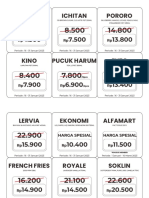 POP Promo High Margin & Toys ED 2