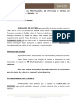 Impugnação de processo e pedido de arquivamento de contrato de seguro celebrado por telemarketing