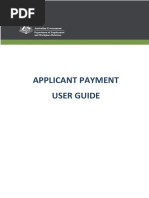 Applicant Payment User Guide - May 2022