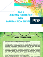 Bab 5 Larutan Elektrolit