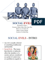 Social Evils Presentation