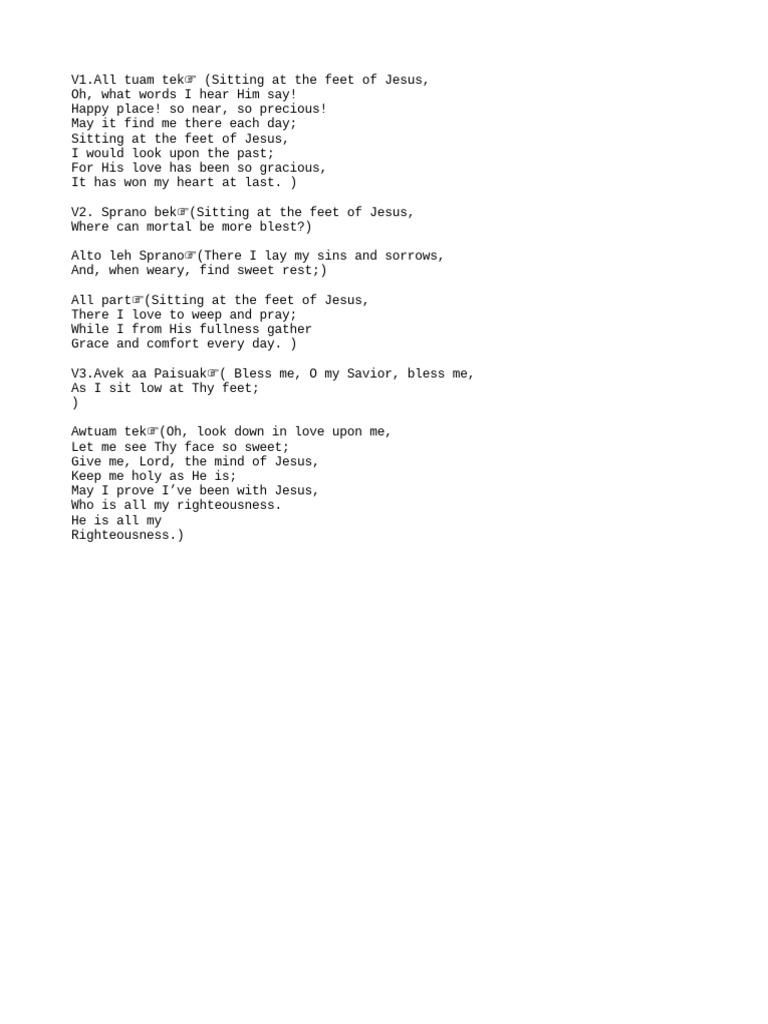 Tuam It Hymn Lyrics | PDF