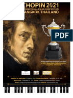 The 6 TH Chopin International Piano Competition 2021