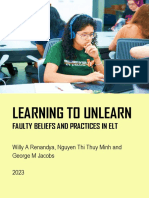 Learning to unlearn beliefs with cover