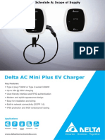 Schedule A: Scope of Supply for Delta AC Mini Plus EV Charger