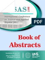 ICSAS 2017 - Book of Abstract