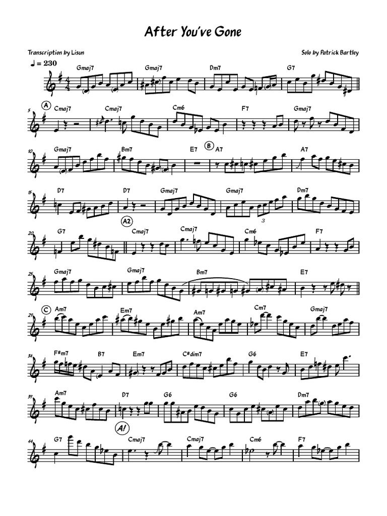 After You've Gone PDF