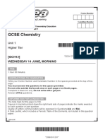 GCSE CHEM Past Papers Mark Schemes Standard MayJune Series 2017 21792