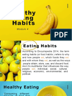 Healthy Eating Habits 1