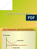 Risk Reduction with Diversification