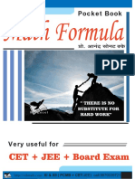Maths Formula's Pocket Book