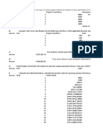 Calculate PV of 5-year cash flows with 5% discount rate