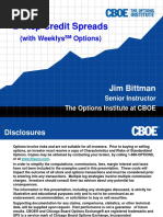 2 Step Credit Spread by Jim Bittman