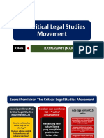 Materi Pertemuan Kedelapan - The Critical Legal Studies Movement1