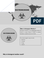 Bioterrorism