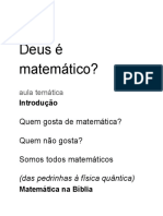 Matemática Na Bíblia