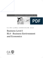 BL 4 Business Environment