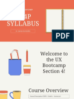 UX4P Class Syllabus