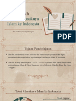 Tarikh Proses Masuknya Islam Ke Indonesia