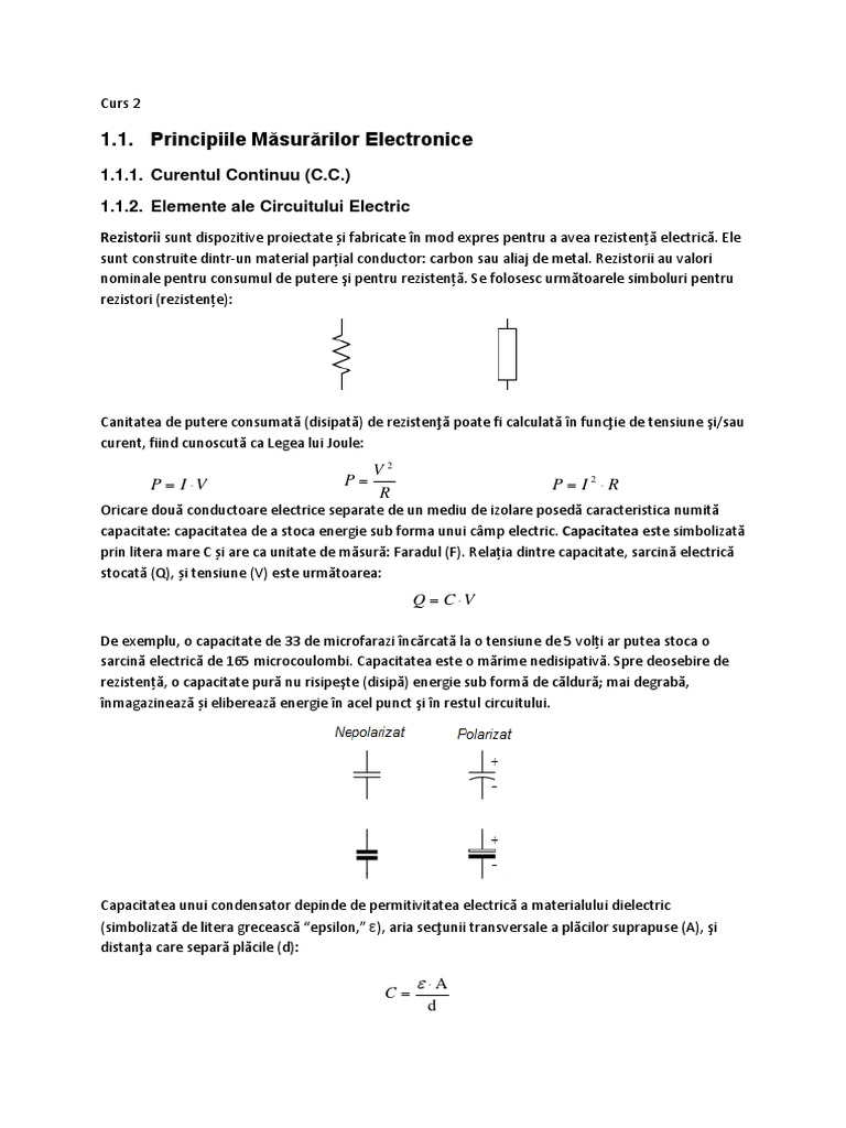 Curs 2 CA | PDF